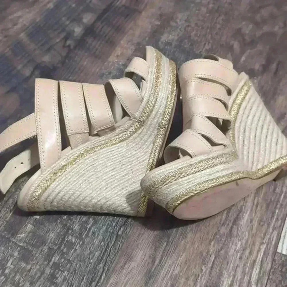 Rachel Zoe leather wedges - Picture 2 of 8